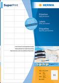 HERMA étiquettes SuperPrint, 38,1 x 21,2mm, sans bord, blanc