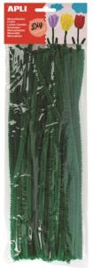 CHENILLES SACHET DE 50 VERT 30CM